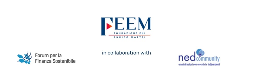 FEEM Webinar 11/05/2021 – Tassonomia europea: impatti sull’industria energetica