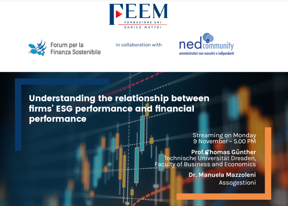 Understanding the relationship between firms’ ESG performance and financial performance