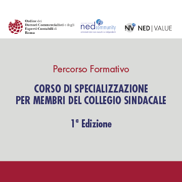 Corso di specializzazione per membri del Collegio Sindacale 2025 – 1^ Edizione – Roma